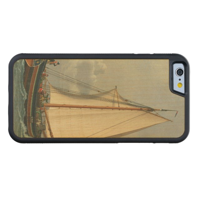 The Sea, 1831 Carved® Maple iPhone 6 Bumper Case-3