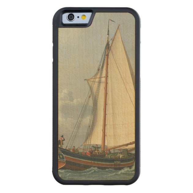 The Sea, 1831 Carved® Maple iPhone 6 Bumper Case-0