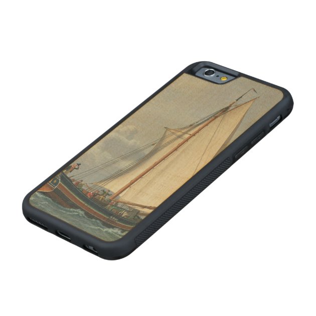 The Sea, 1831 Carved® Maple iPhone 6 Bumper Case-5