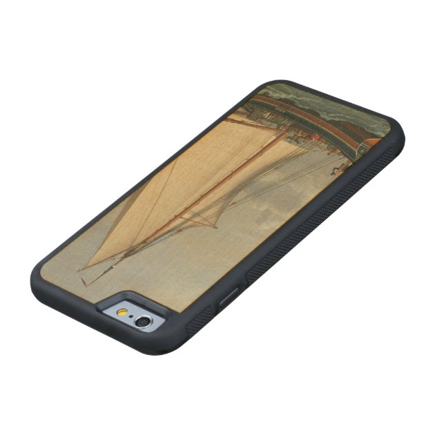 The Sea, 1831 Carved® Maple iPhone 6 Bumper Case-4