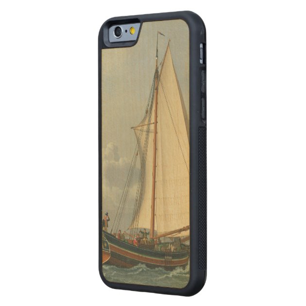 The Sea, 1831 Carved® Maple iPhone 6 Bumper Case-1