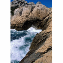 The sea and rocks, les "Calanques", Marseilles, Fr Cut Outs