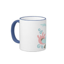 The Sea Cow and Fish Friends Mug