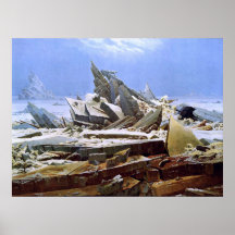 The Sea of Ice, Caspar David Friedrich Print
