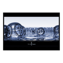 the Sea of Meaning (blue) posters by emagery the Sea of Meaning (blue) posters