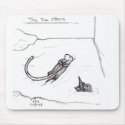 The Sea Otters mousepad by shades_of_light The Sea Otters mousepad