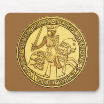 The Seal Of King Edward I Mouse Pad