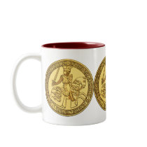 The Seal Of King Edward I Coffee Mugs