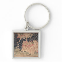 The second angel announces the fall of Babylon Keychains