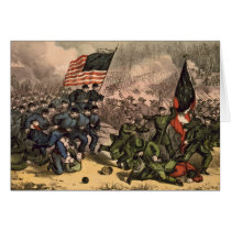 The Second Battle of Bull Run American Civil War Greeting Card