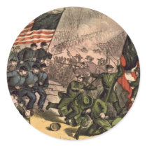 The Second Battle of Bull Run American Civil War Sticker