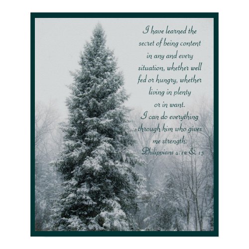 The Secret, Christian Poster print