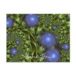 The Secret Garden Blue Flowers Postcard
