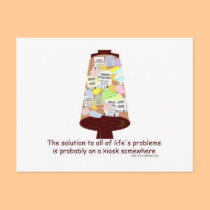 The Secret Kiosk postcards