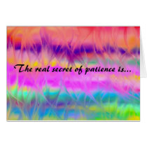 The Secret of Patience cards