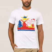 The Secret Sunny Windmills of Holland t-shirts