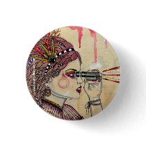 The Seeker Pinback Button