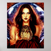 The Seer by Lisa Iris Print