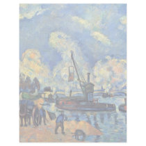 The Seine At Bercy Paintings After Armand Guillaum Letterhead Template