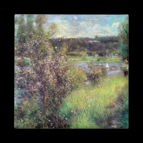The Seine at Chatou by Pierre Renoir Refrigerator Magnet