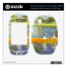 The Seine by Pierre Renoir Samsung Gravity Touch Skins