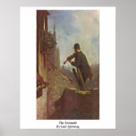 The Serenade By Carl Spitzweg Posters