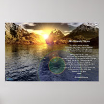 The Serenity Prayer Print