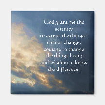 The Serenity Prayer Refrigerator Magnets