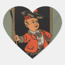 The Serious Golfer Heart Stickers