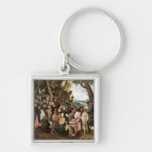 The Sermon of St. John the Baptist Key Chains