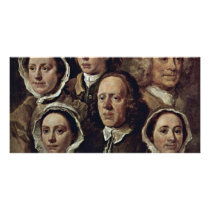 The Servants Of The Painter By Hogarth William Photo Cards