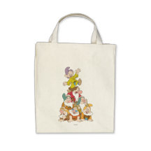The Seven Dwarfs 5 Canvas Bags