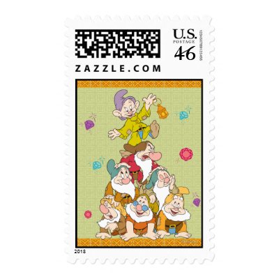 The Seven Dwarfs Pyramid stamps