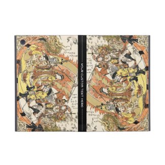 The Seven Gods Good Fortune in the Treasure Boat iPad Mini Cases