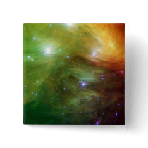 The Seven Sisters, also known as the Pleiades Pinback Button