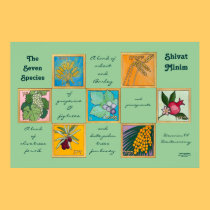 The Seven Species or Shivat Minim posters