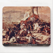 The Seventh Crusade Against Jerusalem Mouse Pads