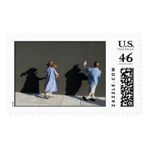 The Shadow Wall postage by daysrays The Shadow Wall postage