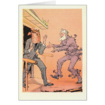 The Shaggy Man rushes to greet his lost brother cards by ZephyrusBooks The Shaggy Man rushes to greet his lost brother cards