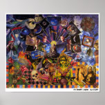 The Shaman's Dream ~ collage by Aleta posters