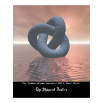 The Shape of Justice posters