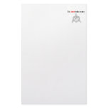 The Shark Made Me Do It Personalized Stationery