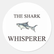 The Shark Whisperer Stickers