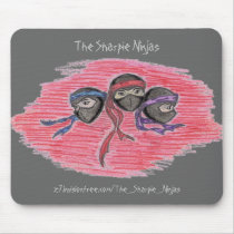 The Sharpie Ninjas logo mouse pad mousepads by thesharpieninjas The Sharpie Ninjas logo mouse pad mousepads