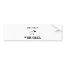 The Sheep Whisperer Bumper Sticker