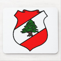 The Shield of Lebanon Mouse Mat