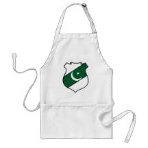 The Shield of Pakistan Aprons