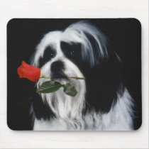 The Shih Tzu Dog mousepads by ironydesignphotos The Shih Tzu Dog mousepads