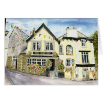 'The Ship Inn (Fowey)' Card by picklelillysdad 'The Ship Inn (Fowey)' Card