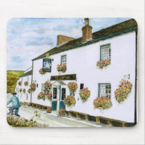 'The Ship Inn, Pentewan' Mousepad